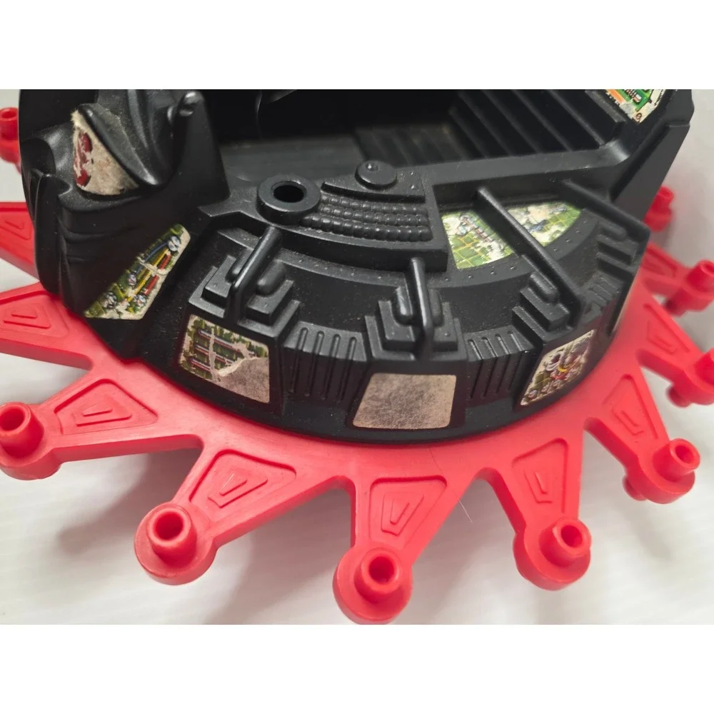 Mattel‎ MOTU Roton Vehicle OS Black Red Fair 1983 3134HI